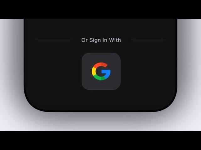  Google Sign In • Flutter Auth Tutorial