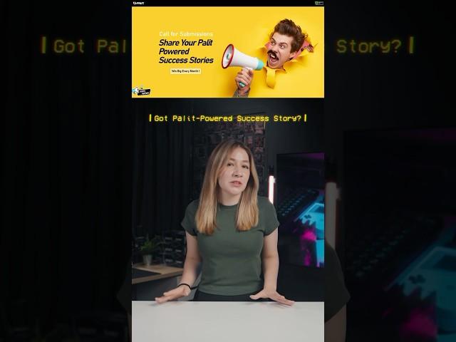 Share your Palit powered story and win amazing prizes! Learn morehttps://www.palit.com/story/