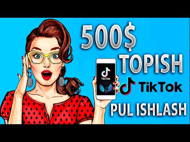 1 KUNDA TIK TOKDA 500$ PUL TOPISH.TIK TOKDA PUL ISHLASH