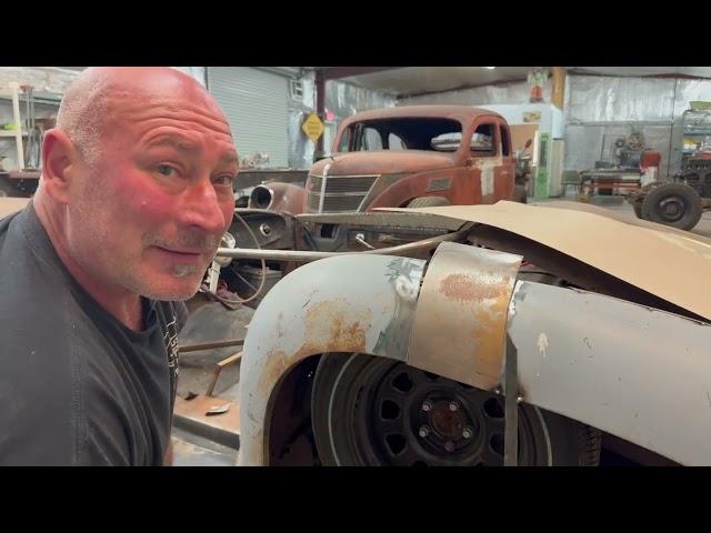 1938 Kustom Cadillac: Getting Back At It. Symmetry.  Part 23