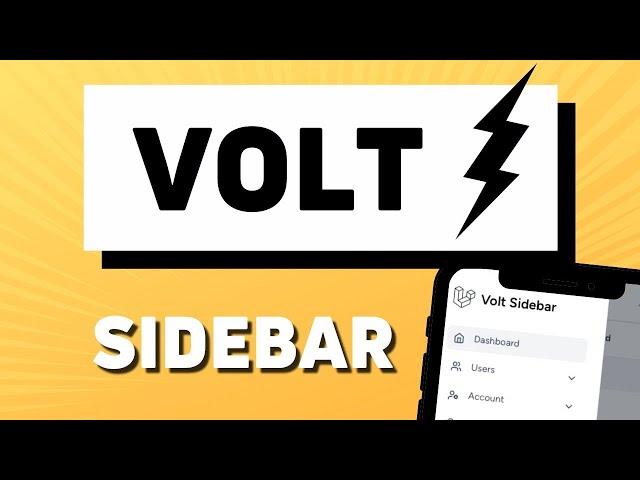 Let's Make A Reusable Sidebar With Volt (pt.3)