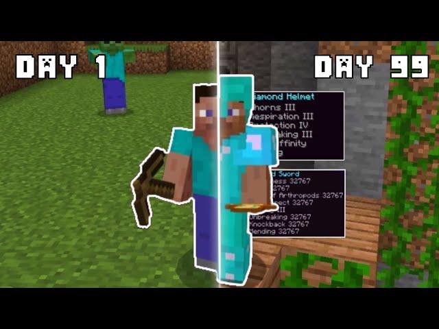 I Survived 100 Days in Minecraft Legacy Edition