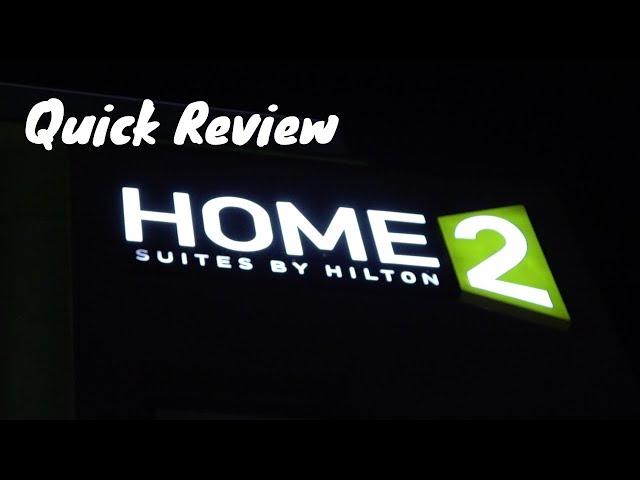 Quick Review - Home2 Suites by Hilton North Plano Hwy 75 - Plano TX