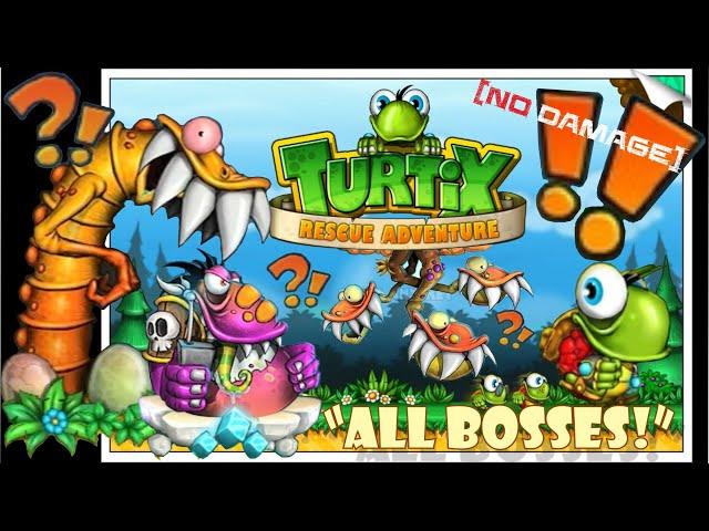 TURTIX Rescue Adventure - All Bosses (No Damage)