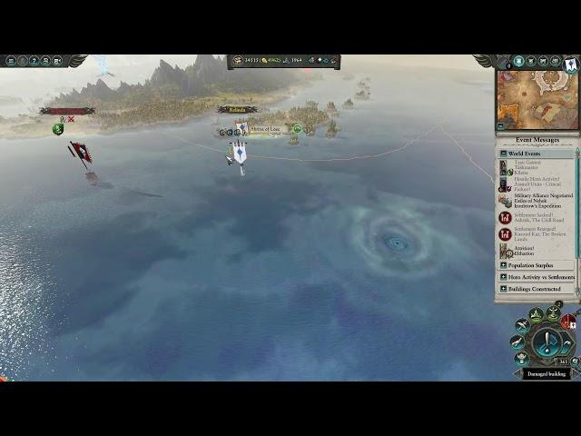 Total War: Warhammer 2 - 100% High Evles in the Vortex