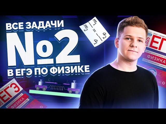 ВСЕ типы 2 задания ЕГЭ физика: ДИНАМИКА | Умскул