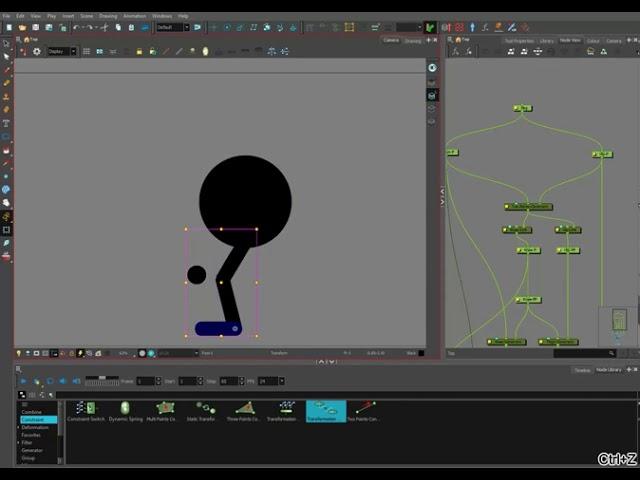 Toon boom harmony : Advance ik rig setup scaling issue fix