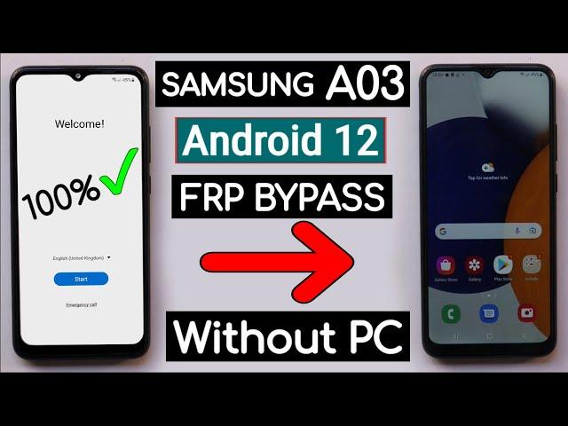 Samsung A03 Frp Bypass Android 12 Without Pc/Without Knox New Method 2022 (*#0*#) Code Not Working