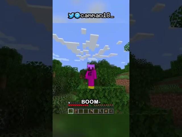 Minecraft But I Can't Touch A Random Block...