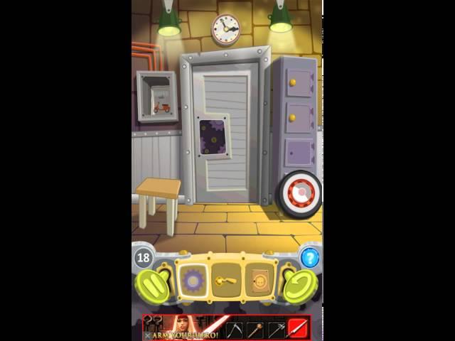 100 Doors Cartoon Level 18 Walkthrough Solution