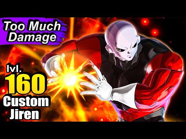 Level 160 Custom Jiren Does The MOST DAMAGE In Dragon Ball Xenoverse 2 DLC 18