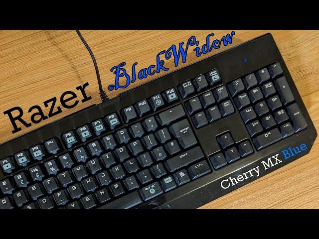 Razer BlackWidow 2010 + Cherry MX Blue switch review