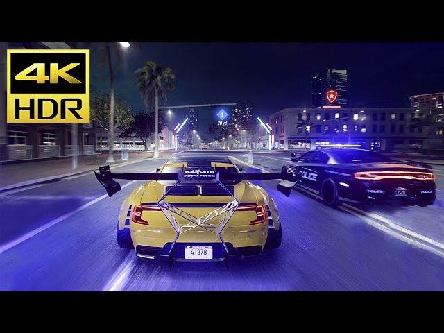 NEED FOR SPEED HEAT (PS4 Pro) 4K HDR Gameplay @ ᵁᴴᴰ 