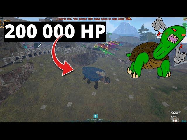 They Almost Kill The OCEAN TITAN  | Ark Official PVP 