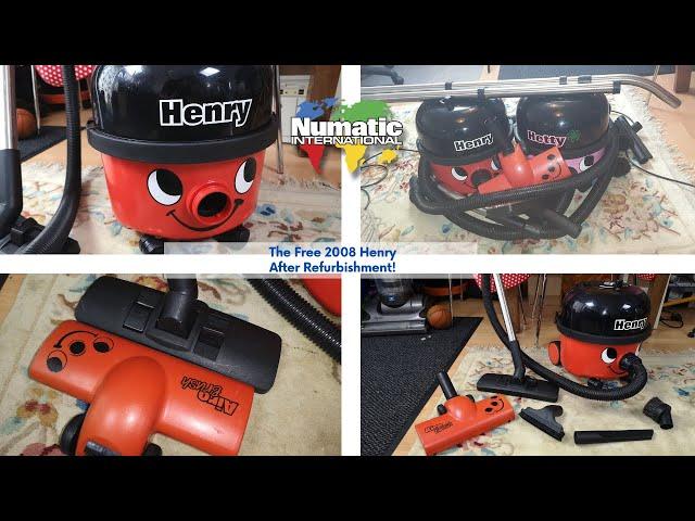 The FREE Numatic Henry HVR200 from 2008 - After Refurbishment (and BONUS Hetty!)