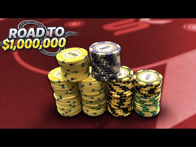 ACES vs KINGS in a $22,000 POT!!! | Road to $1,000,000 Episode 13