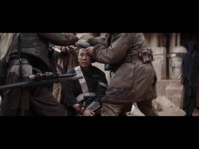 Chirrut Îmwe: "Are you kidding me? I'm blind."