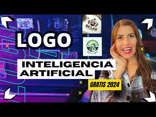 LOGO GRATIS con Inteligencia Artificial 2024 || Fácil y Sencillo