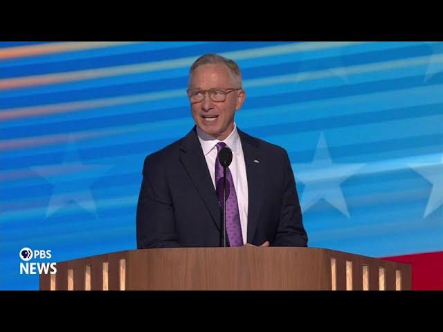 WATCH: Republican mayor Giles of Mesa, Ariz., speaks at 2024 Democratic National Convention