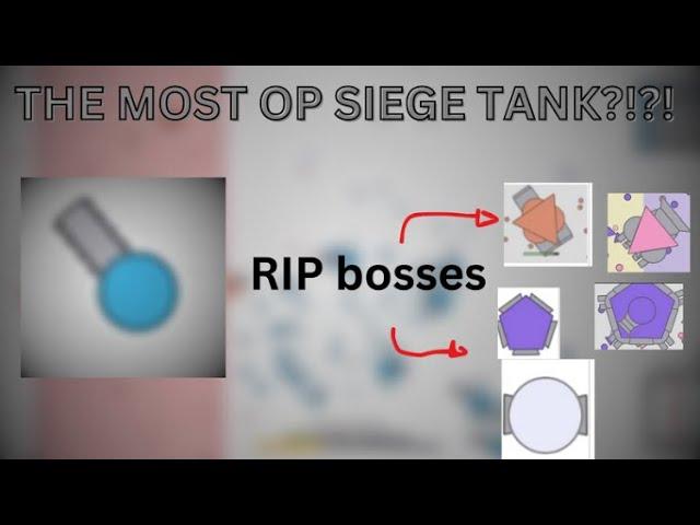 The most OP tank in arras.io siege?!?!