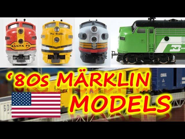 Märklin 1980s American models, a new arrival and a collection milestone...