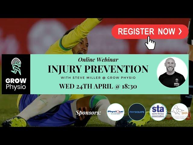 Guide to Injury Prevention Strategies Webinar