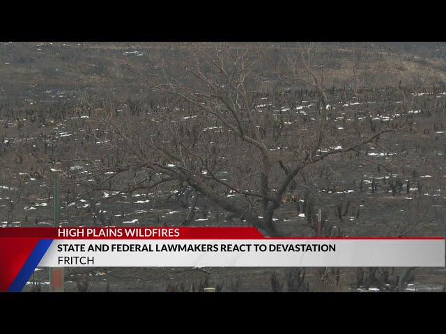 Representative Ronny Jackson, Senator Kevin Sparks tour wildfire damage
