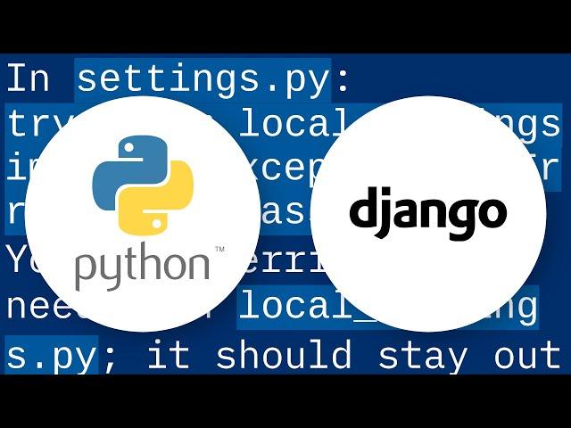 How to manage local vs production settings in Django?