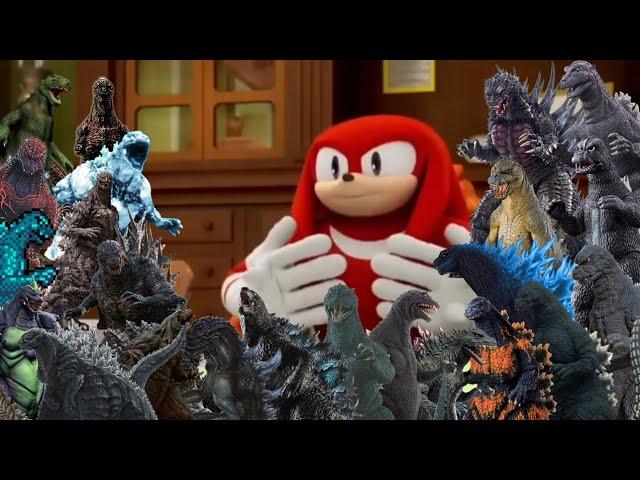 Ranking all the Godzilla designs on the top of my head with the Knuckles approved meme