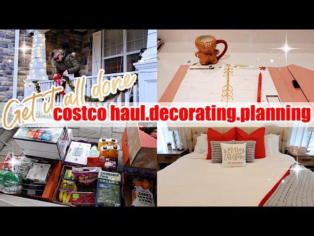 *NEW* GET IT ALL DONE HEALTHY COSTCO HAUL DECORATIVE PLANNING & CHRISTMAS DECOR TIFFANI BEASTON