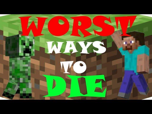 5 WORST Ways to Die - Minecraft