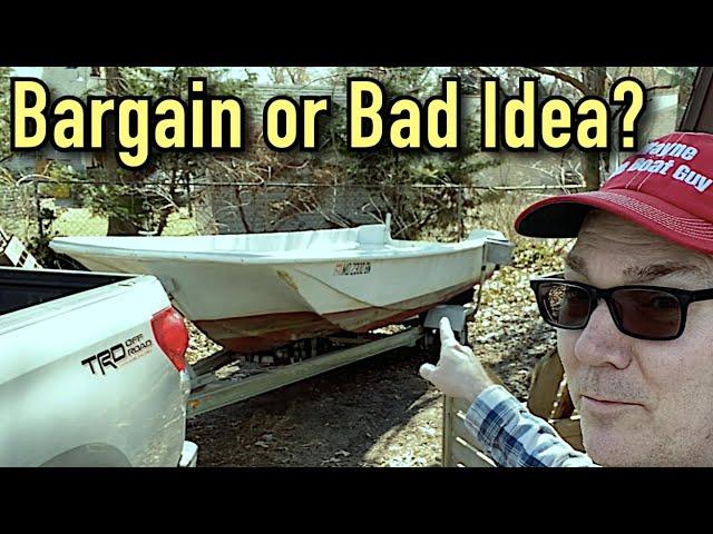 I bought the CHEAPEST Boston Whaler for Sale in the USA - from Luke McFadden!