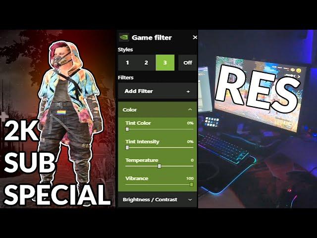 Resolution, Settings, Filters and MORE | 2K Subscriber Special