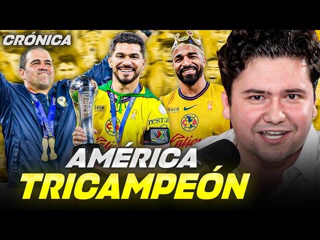 AMÉRICA TRICAMPEÓN // NUEVO TÍTULO EN EL APERTURA 2024: JARDINE, HENRY, BÚFALO Y MÁS...