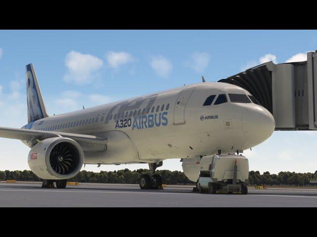 Flying the Asobo Inibuilds Airbus A320 V2 from Jacksonville to Tampa in Microsoft Flight Simulator