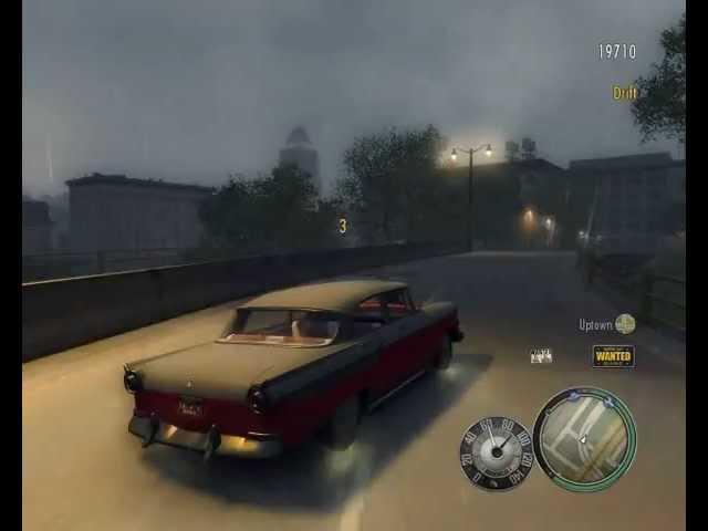 Mafia 2 fast drive around Empire Bay (Czech)