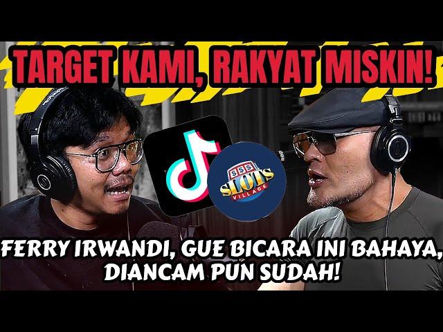 ADA ARTIS JUDI ONLINE JADI CALEG‼️TAU KALIAN⁉️ FAKTA GELAP TIKTOK DAN GACOR‼️- Ferry Irwandi Podcast