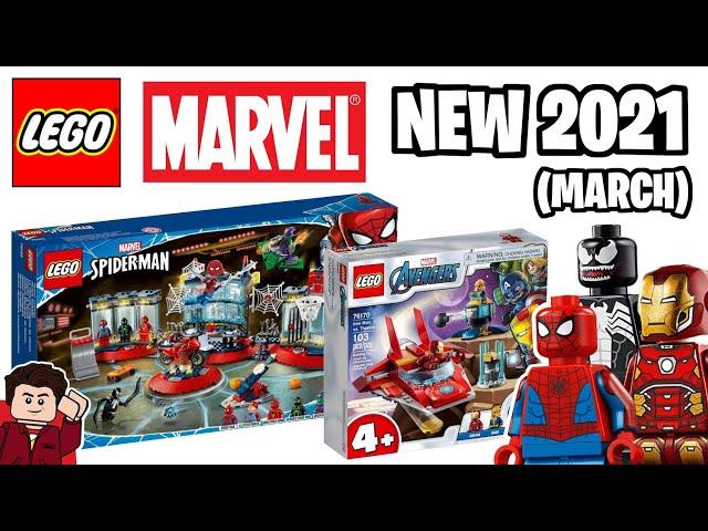 MORE LEGO Marvel Avengers & Spider-Man March 2021 Sets Revealed