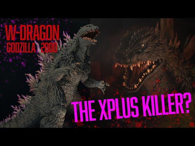 W-Dragon vs Xplus! Godzilla 2000 Vinyl Figure Showdown! Unboxing, Review, and Comparisons.