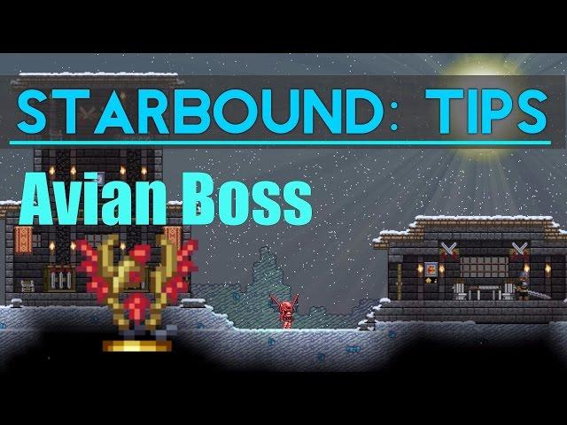 Starbound Tips: Avian Boss