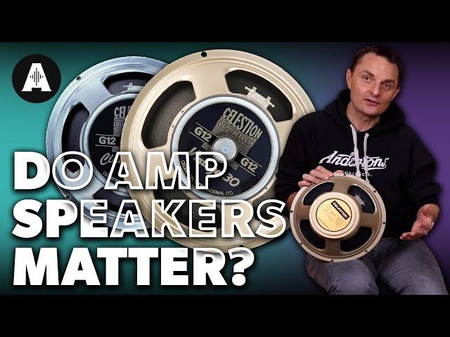 Do Speakers Make a Difference? - Trying Different Celestion Speakers in a Fender Blues Junior!