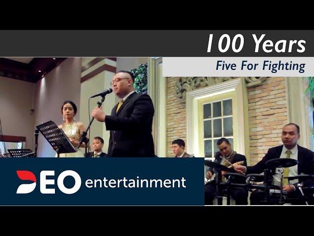 100 Years -  Five for Fighting at Balai Kartini Jakarta | Cover By Deo Entertainment