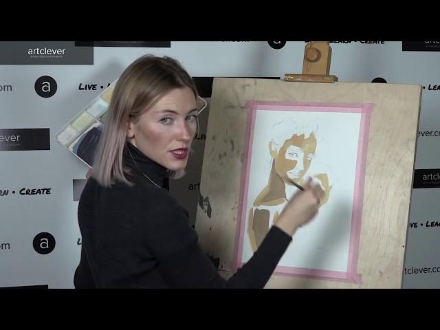 Artclever | Maria Pokrovskaya Art MasterClass Live | Part II | Natalia Vodyanova | Sep 29, 2018