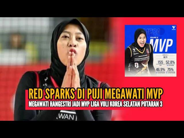 KABAR MEGAWATI • Megawati Terpilih Jadi MVP Putaran Ke-3 Liga Voli Putri Korea Selatan 2024-2025