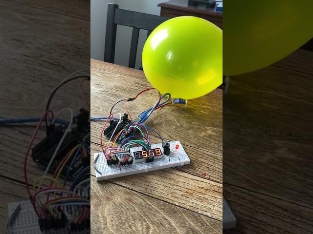 SevSeg bomb - a timer "bomb" made with Arduino