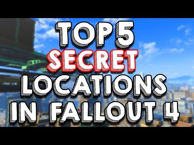 Top 5 SECRET Unmarked Locations in Fallout 4