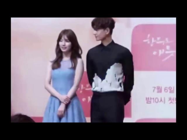 Suzy smiled when Kim Woo Bin mentioned Lee Min Ho Suzy's boyfriend