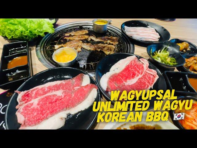 Wagyupsal Unlimited Wagyu Korean BBQ Buffet | Kapitolyo | Pasig | Manila Philippines | MUST VISIT!