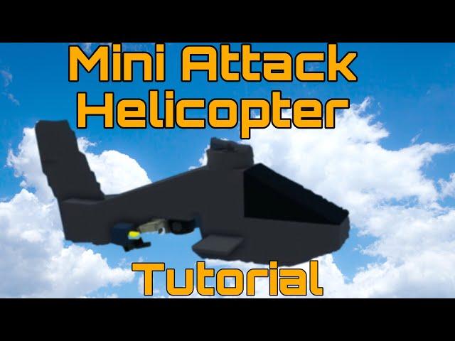 Micro Attack Helicopter Tutorial | PlaneCrazy