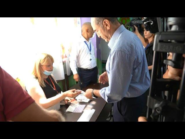 Former Armenian president Kocharyan votes in parliamentary elections | AFP